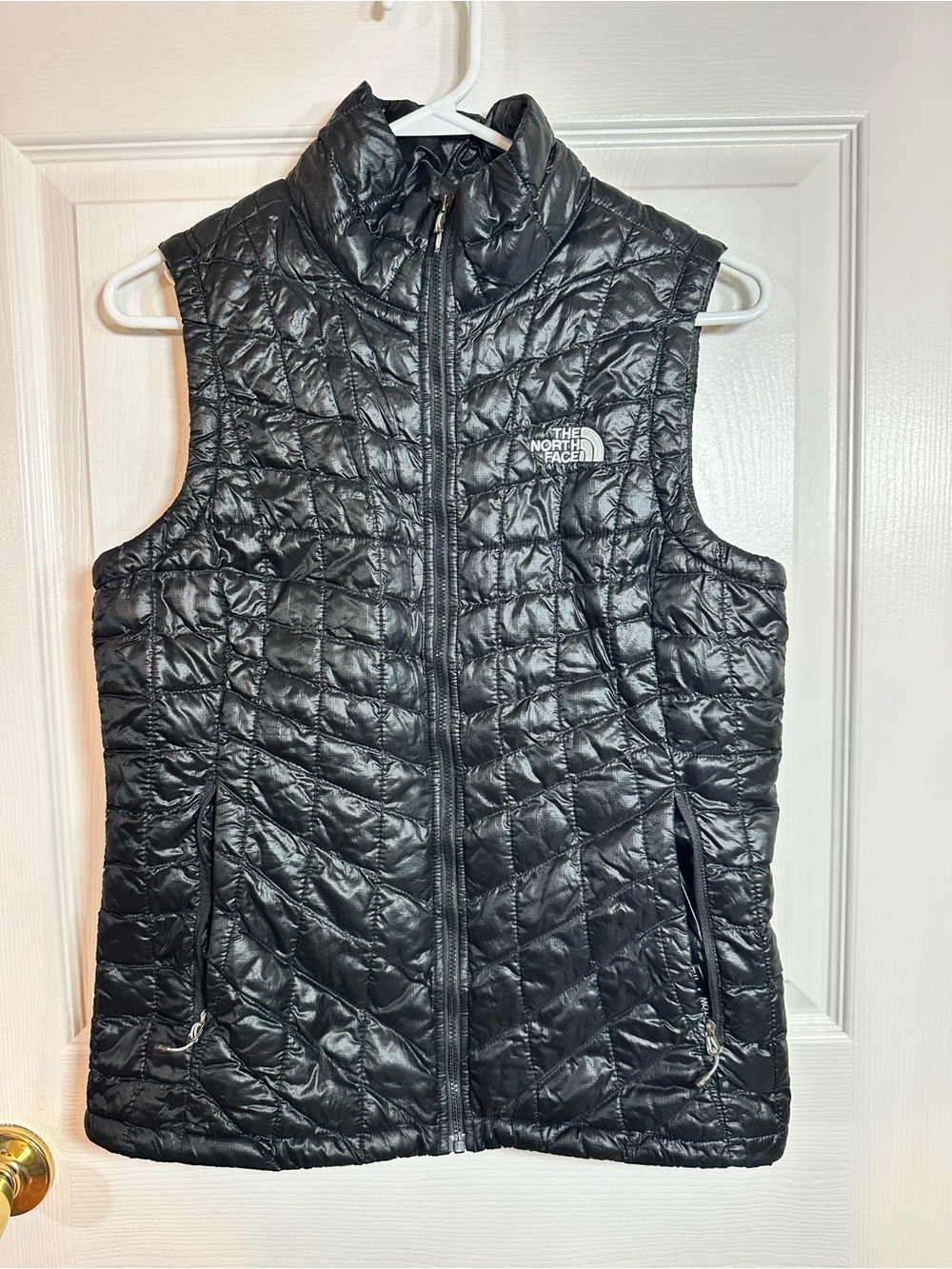 The North Face Women's Black Quilted Packable Vest